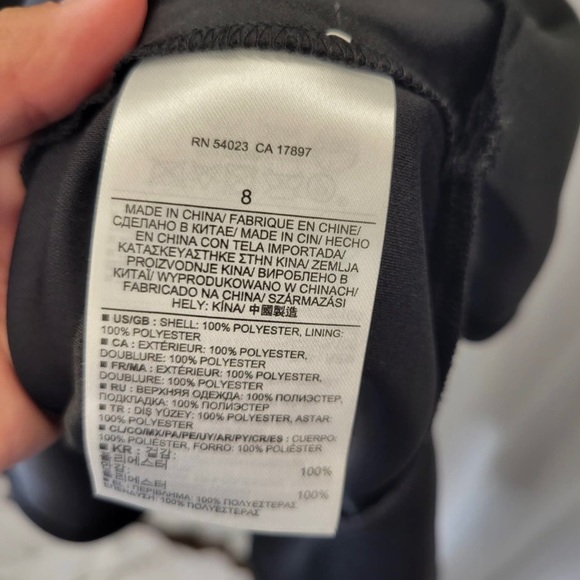 Banana Republic Sleeveless Dress Tiered and Bottom Ruffle, 8, NWT - Picture 3 of 4